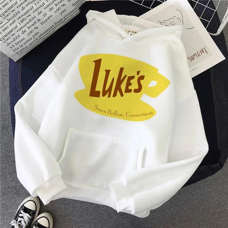 Gilmore Girls Printed Hoodies Winter Warm Tops Cute