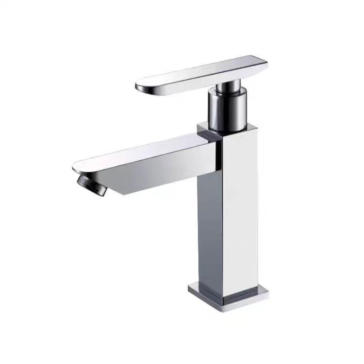 hogar mayorista cobre único grifo de un solo agujero frío lavabo
