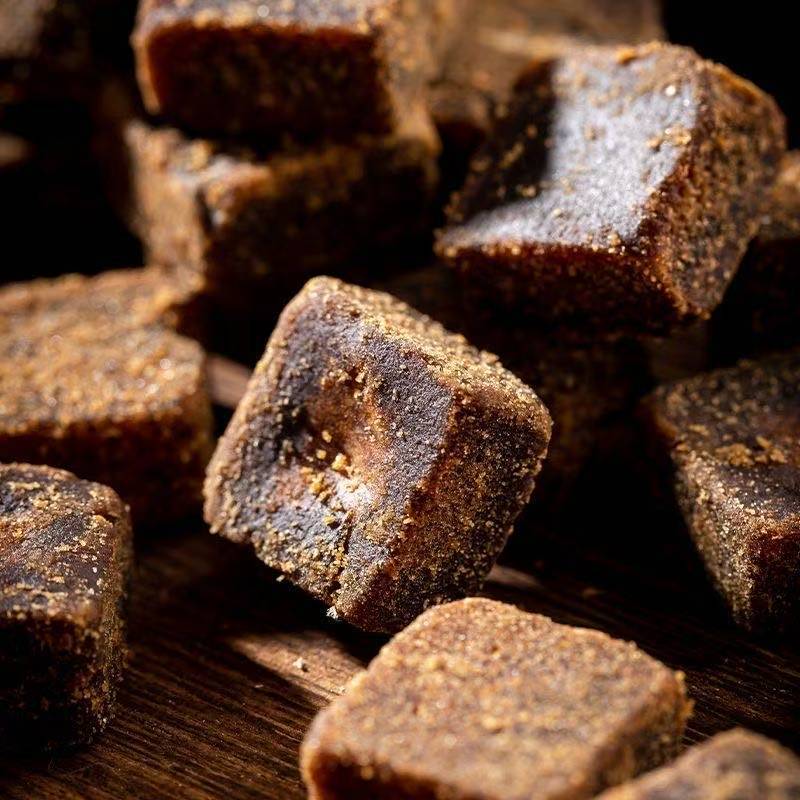 Brown Sugar Blocks (Handmade Traditional Black Sugar) — 500g Food-Herb Sweetener for Tea & Congee overview