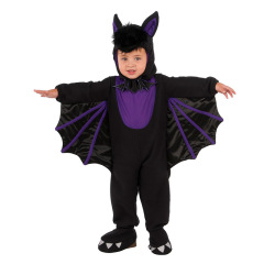 新しいハロウィーン連体ズボンコウモリ服装子供バットマンコスプレ紫衿吸血鬼服装翼
