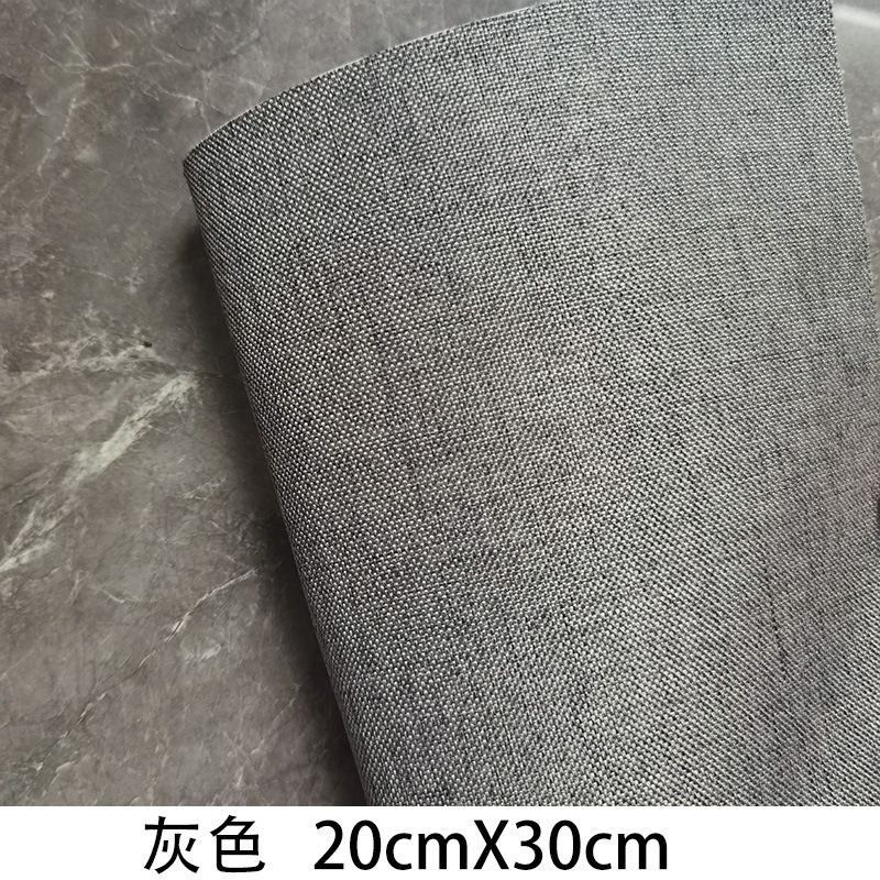 En stock al por mayor de imitación de lino pegatinas autoadhesivas tela sofá parche Reparación de algodón cortina de lino mantel rasgado parche