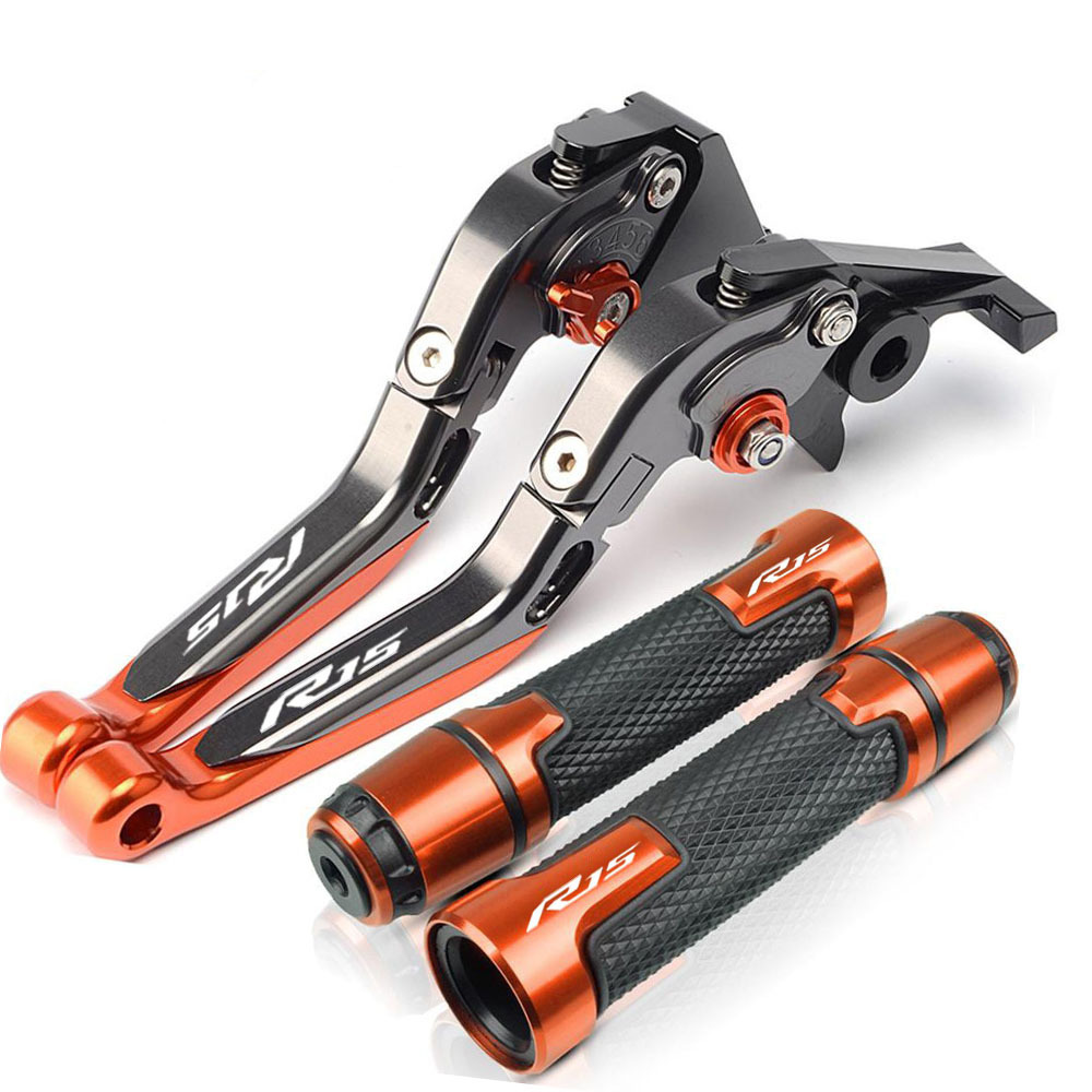Motorcycle modified brake clutch horn lever handle cover CNC suitable for R15 /R15 V3 V2 V1