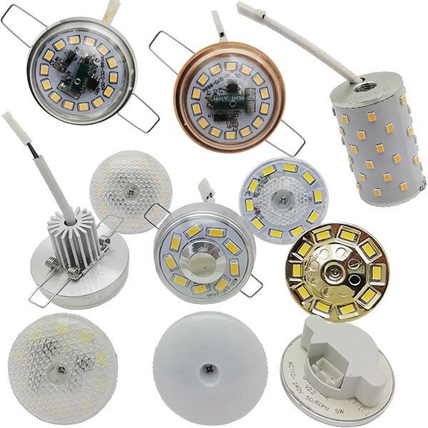 Juke 5W Bulb/Baoji Led Lamp 220V Integrated Light Source Crystal Lamp Accessories Ceiling Lamp One Drag One Patch