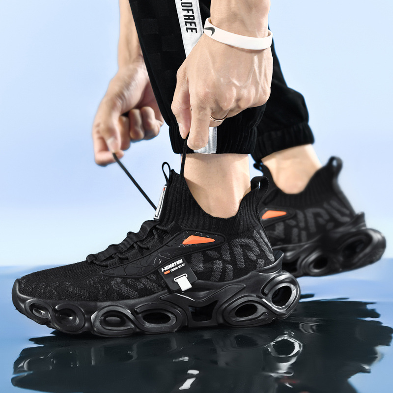 Nové všestranné ležérne športové oblečenie pre mužov a tínedžerov vo veľkých veľkostiach, ľahké, tlmiace nárazy a trendy_voghion.com