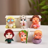 Bubble Mart Crying Baby Series, милая модифицированная фигурка ребенка, модная игрушка-слепой ящик, цепочка для мобильного телефона «сделай сам», маленькие подвесные аксессуары