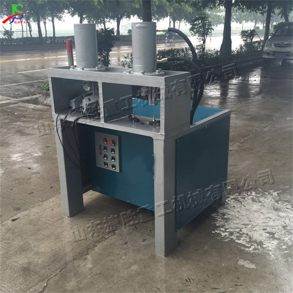 máquina de perforación de tubería hidráulica máquina de perforación de arco de tubo redondo de aleación de aluminio máquina de apertura de estante de barrera hidráulica automática