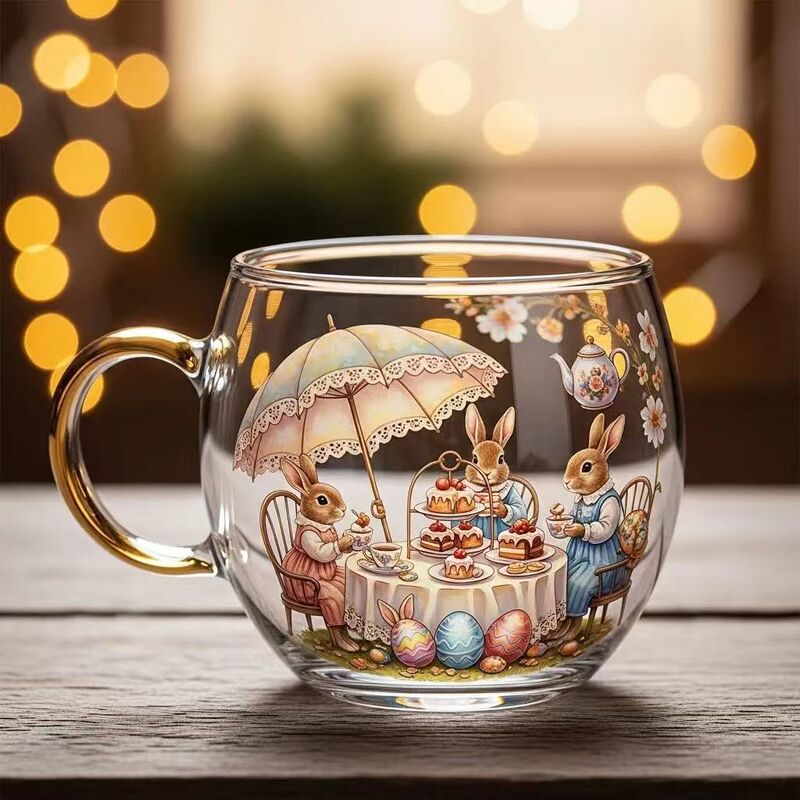 2025跨境新品Halloween Painted Mug万圣节圣诞节彩绘马克杯|undefined