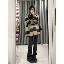 毛呢大衣外套女新款秋冬小个子呢子赫本风中长款