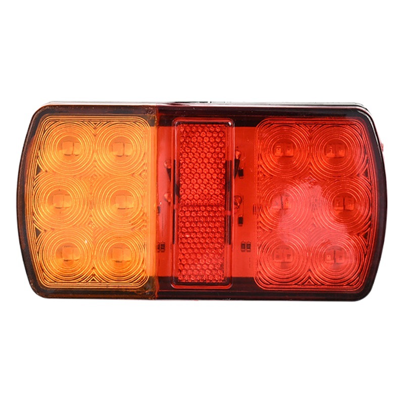 Cross-border export 12V24V12LED truck tail light truck side light truck tail light bus bus light floor light