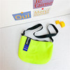 Children's fashionable one-shoulder bag, wallet with letters, bag strap, Korean style, Birthday gift