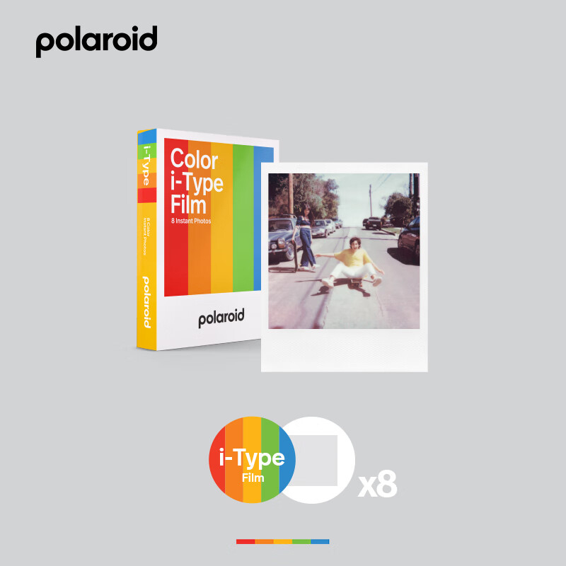 Polaroid Itepe Instant Camera Photo Paper Special Film White Border Colorful Retro