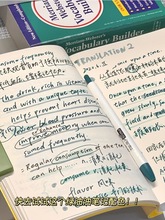 日本ZEBRA斑马Clickart按动荧光标记笔秀丽笔WYSS22手账做笔记水