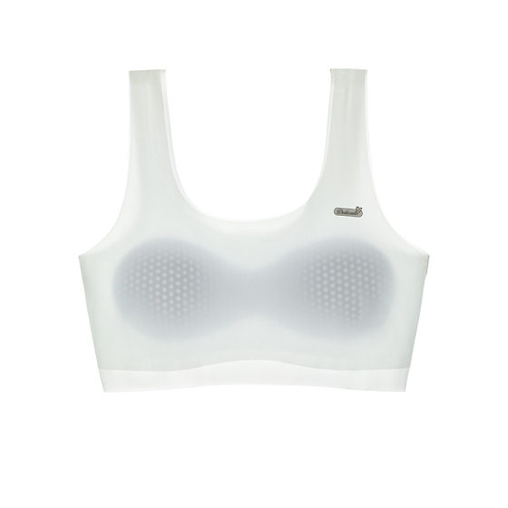 Growing Girls' Traceless Underwear for Primary School Students Junior High School Students Big Children Vest Comfortable Lightweight Breathable Girls' Bra