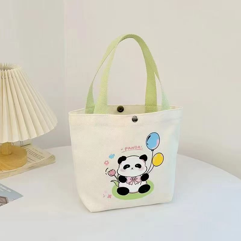 Bolso de dinero Bolso bandolera Bolso de tela Caminando Año Nuevo Bolso de lona de serpiente dorada portátil Bolso de cubo portátil Bolso de lona