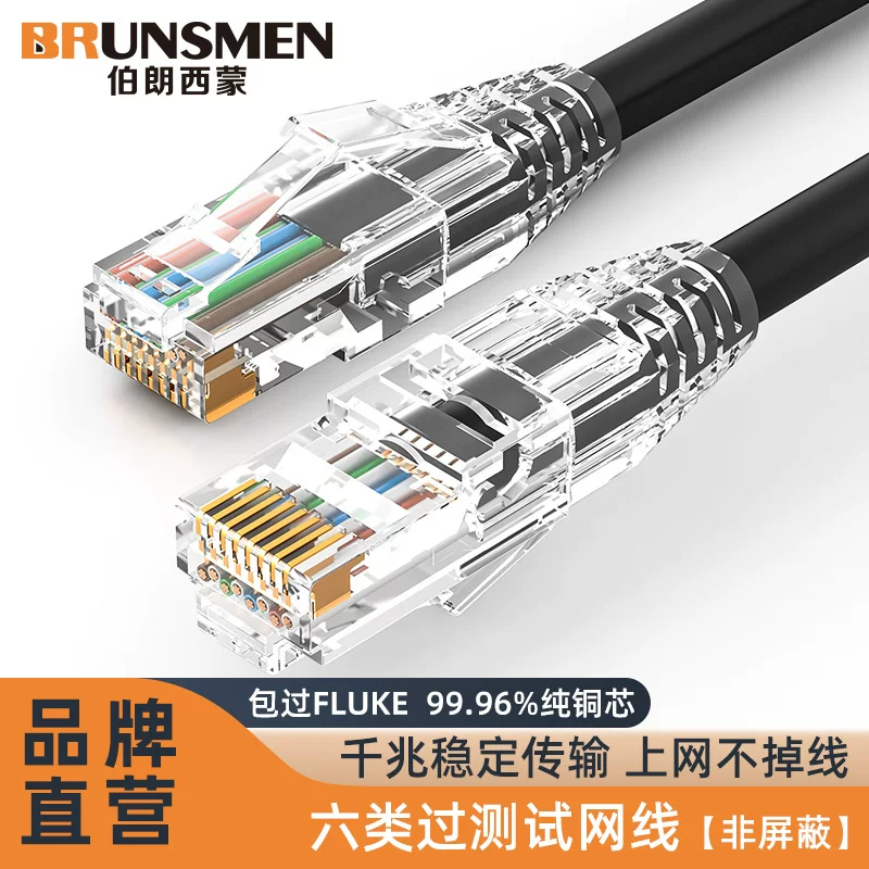 RJ45 интерфейс медная шестая сеть кабель cat6 огнеупорный сетевой jumper мониторинг проект 6 готовый компьютерный сетевой кабель