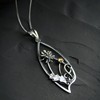 Retro small design accessory, sophisticated pendant, necklace, suitable for import, European style