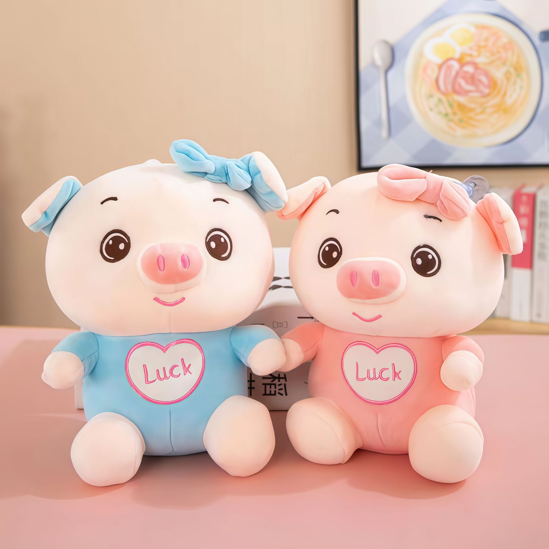 Nuevos dibujos animados 50CM muñecas grandes juguetes de peluche 15 pulgadas muñecas agarrar muñecas boda juguetes al por mayor