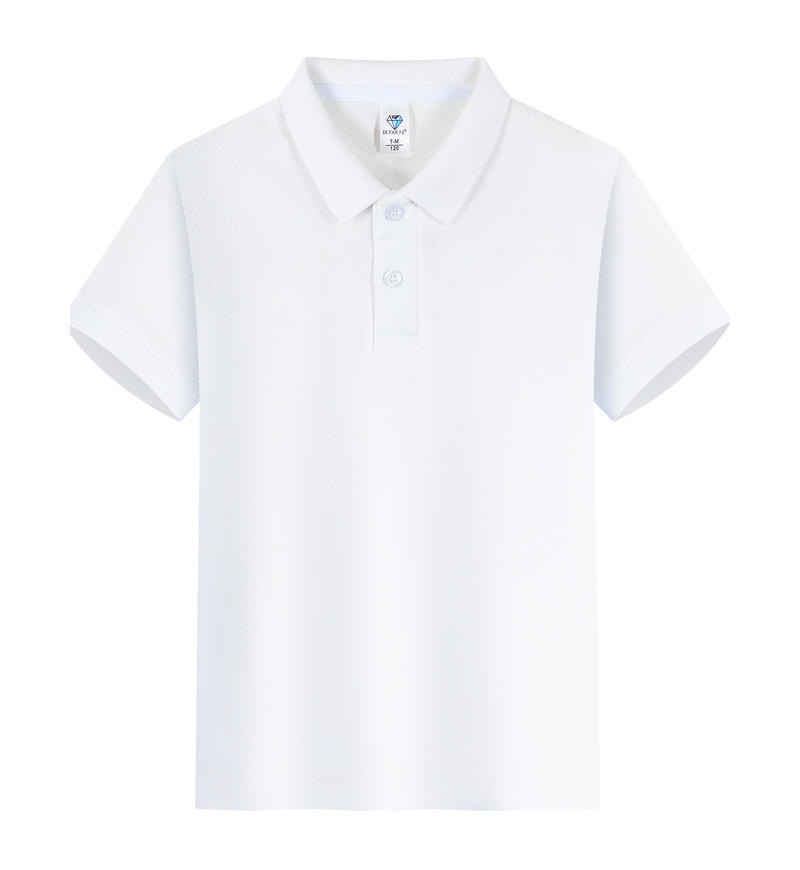 Trajes de trabajo de maestros de estudiantes personalizados con solapa para niños polo camiseta teñida cuello de manga corta ropa de clase impresa personalizada
