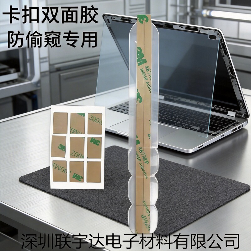 Computer Privacy Film Accessories Buckle Double-Sided Tape No-Stick Installation Tool Kit Laptop Screen Privacy Film Protection Computer Privacy Film Accessories Buckle Double-Sided Tape No-Stick Installation Tool Kit Laptop Screen Privacy Film Protection