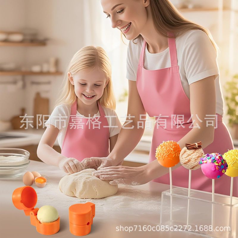 亚马逊新品Round Cake Pop Mold Shapes Press Sett 圆形蛋糕模具|undefined