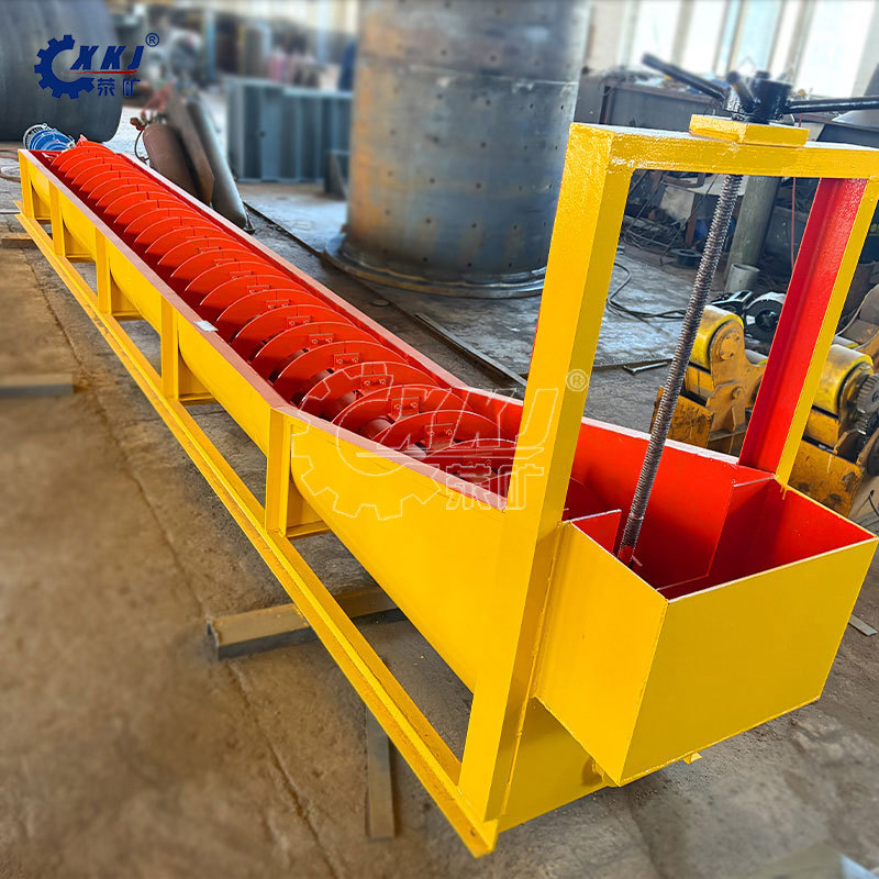 1050双螺旋洗砂机厂家 郑州厂家现货供应螺旋式洗沙机