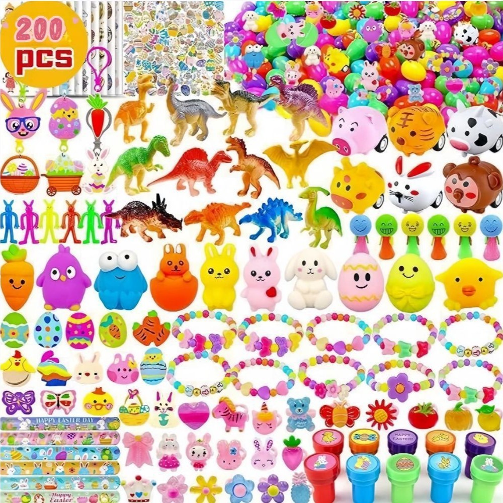 Juguete de Conejo de Peluche para Niños, Regalo de Pascua, Juguete de Cápsula, Huevo de Pascua DIY de Amazon 2026