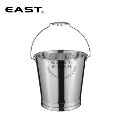 日式不锈钢斜身提桶【EAST东方厨具】金属桶