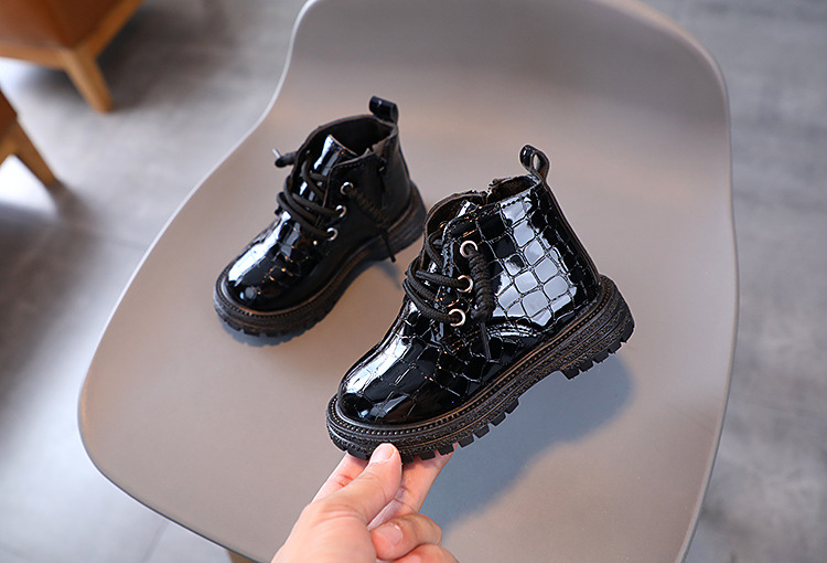 child's shoes Vintage girls' ankle boots for small children_voghion.com