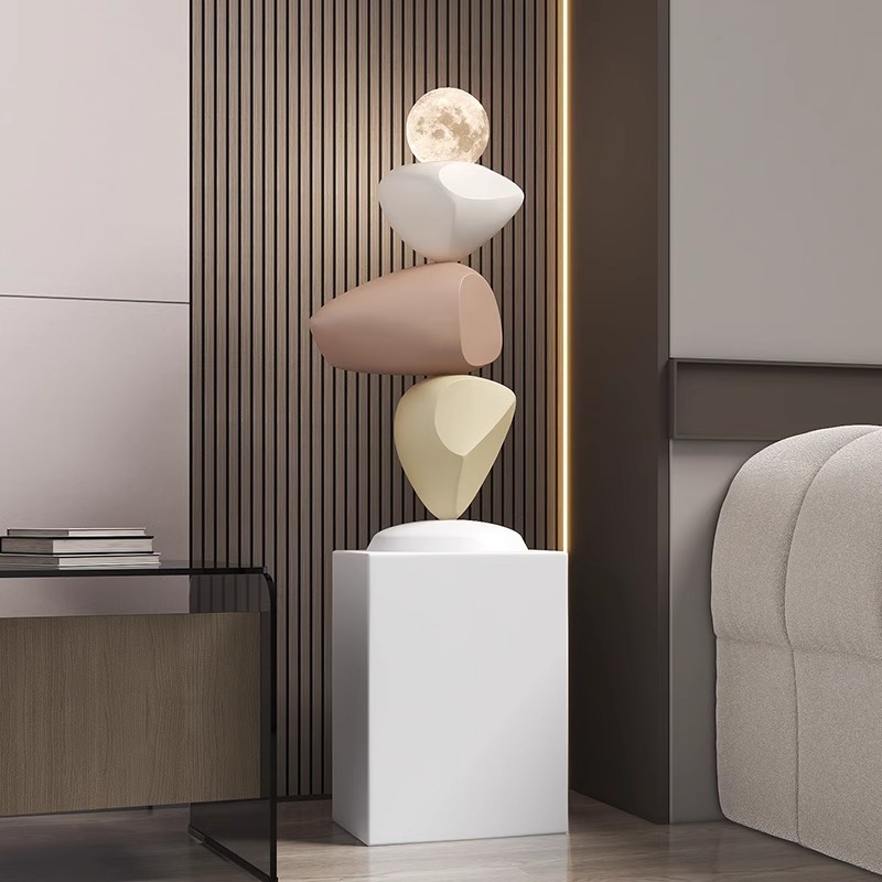 Decoración de piso para el hogar decoración de entrada faro para operar gabinete de televisión regalos de alquiler de viento de Maillard