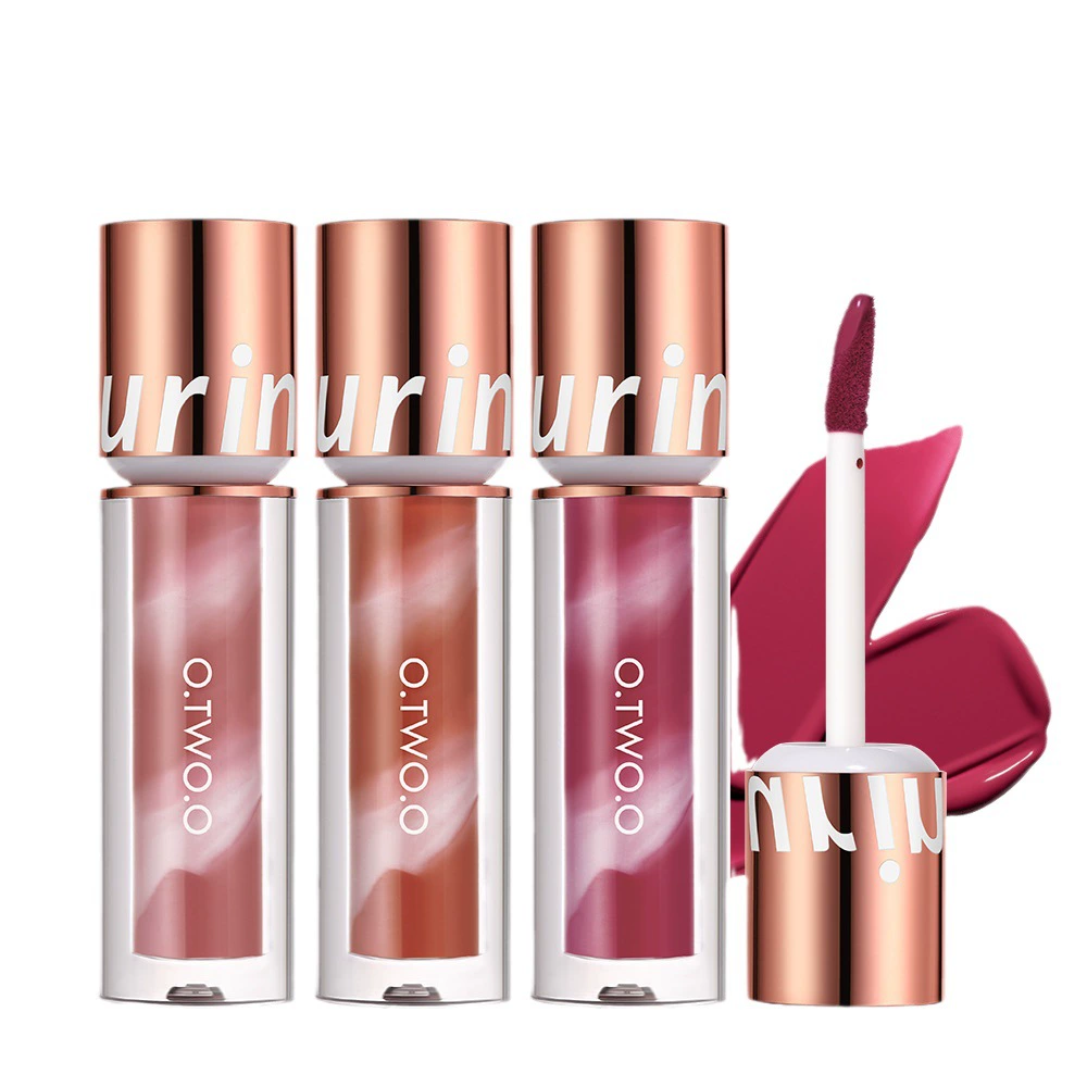 O.TWO.O Velvet Lip Glaze Light Mist Color-Holding Lollipop Lip Glaze SC057