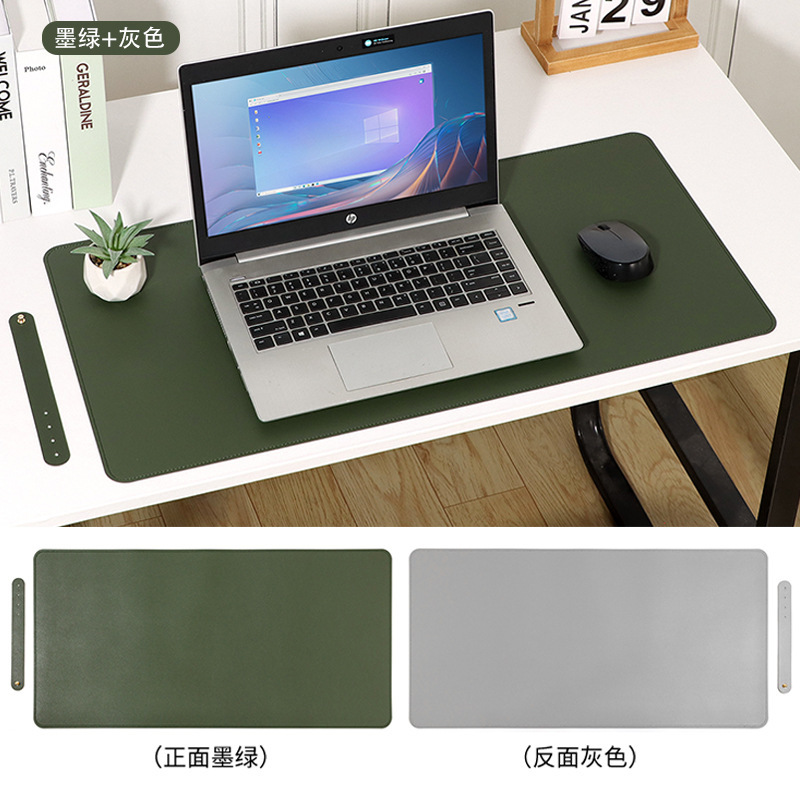 マウスパッド超巨大耐汚れ両面革防水清潔デスクマットゲームキーボードパッドパソコン事務机マット|undefined