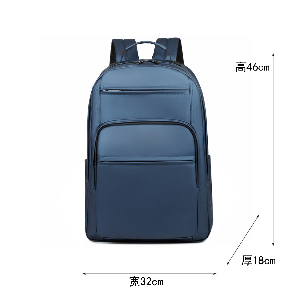 Nuevas mochilas transfronterizas, mochila de negocios para hombres, 15.6 pulgadas, mochila casual simple, mochila de computadora de gran capacidad.