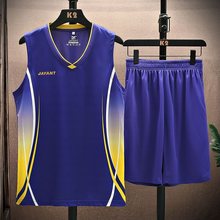 篮球服套装男士运动服球衣球裤套装中学生比赛篮球训练服一套队服