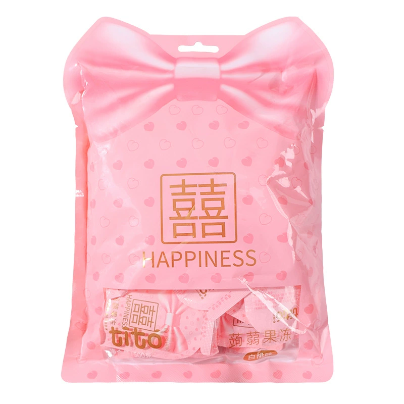 Коньяк Jelly (TITO) аромат Белый Персик, 500 г (~31 мини-пачек) праздничная свадебная подарочная закуска