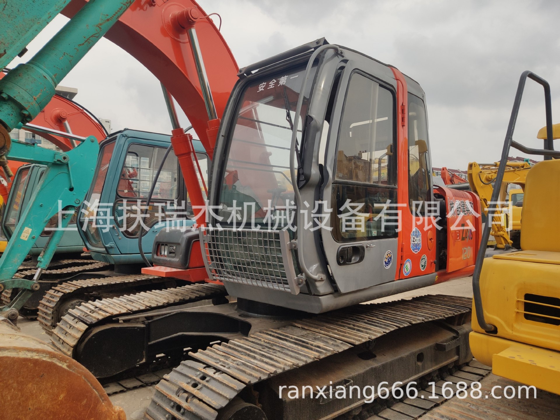 日立ZX120挖掘机 日立EX120-5钩机 12吨挖土机 120-6 120-3钩机
