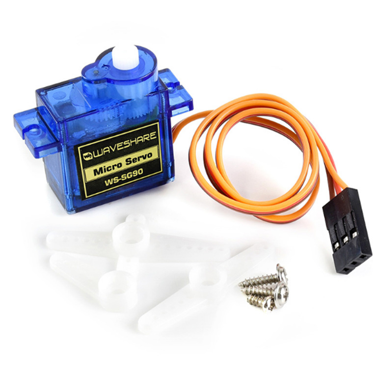 SG90 Servo舵机航模 机器车 机械手臂配件 180°转动角度塑料齿轮