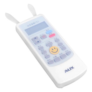 Cute Rabbit air conditioner TV remote control cover dust cover with luminous transparent silicone remote control protective cover