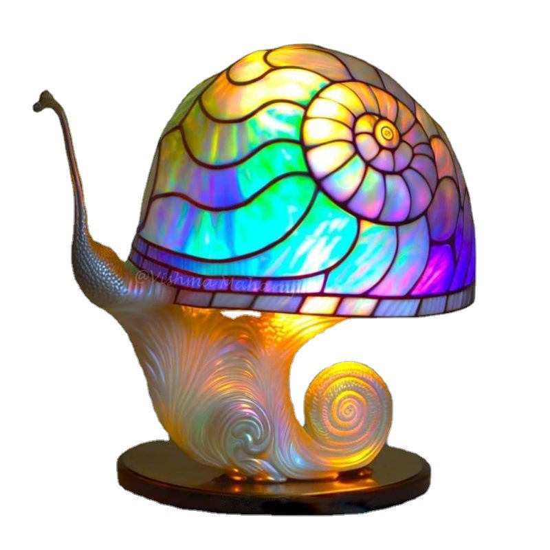 usb-stained-glass-plant-series-table-lamp