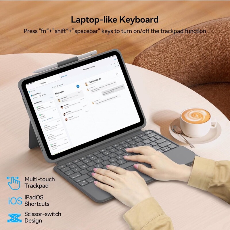 Suitable for iPad Pro 11inch Integrated Magnetic Detachable Bluetooth Keyboard with Pen Slot Soft Shell Tpu Keyboard Protective Case Suitable for iPad Pro 11inch Integrated Magnetic Detachable Bluetooth Keyboard with Pen Slot Soft Shell Tpu Keyboard Protective Case