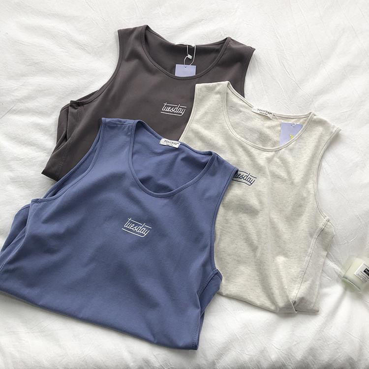 Gordo mm2 - 300 kg suelto y tamaño grande versátil retro ocio deportivo chaleco de base para vestir la camisa de mujer en la moda