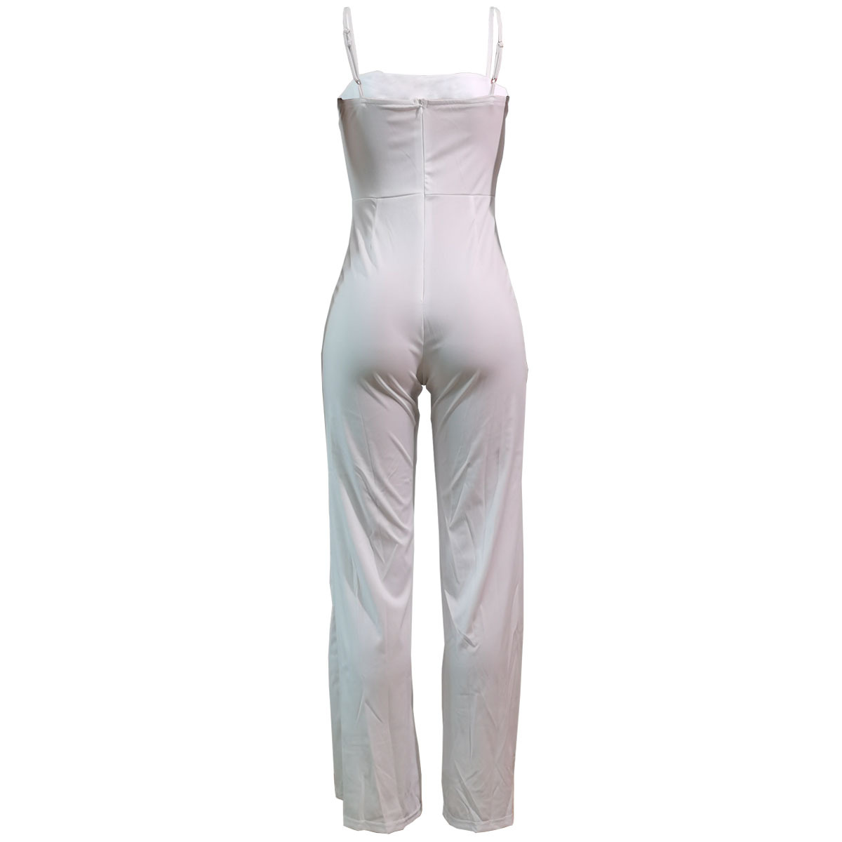 Sexy Solid Color Suspender Jumpsuit NSSJW58665