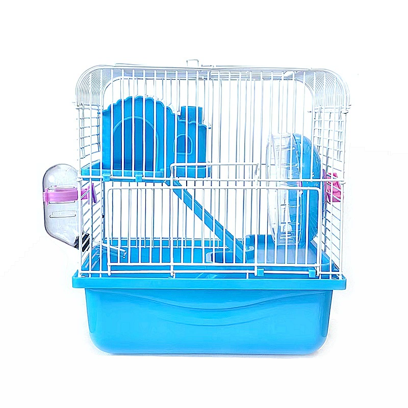 Производитель продает клетку для хомяка Золотые медведи клетка для виллы Хомяк Поставки игрушки Три слоя маленькой усадьбы для хомяка клетки