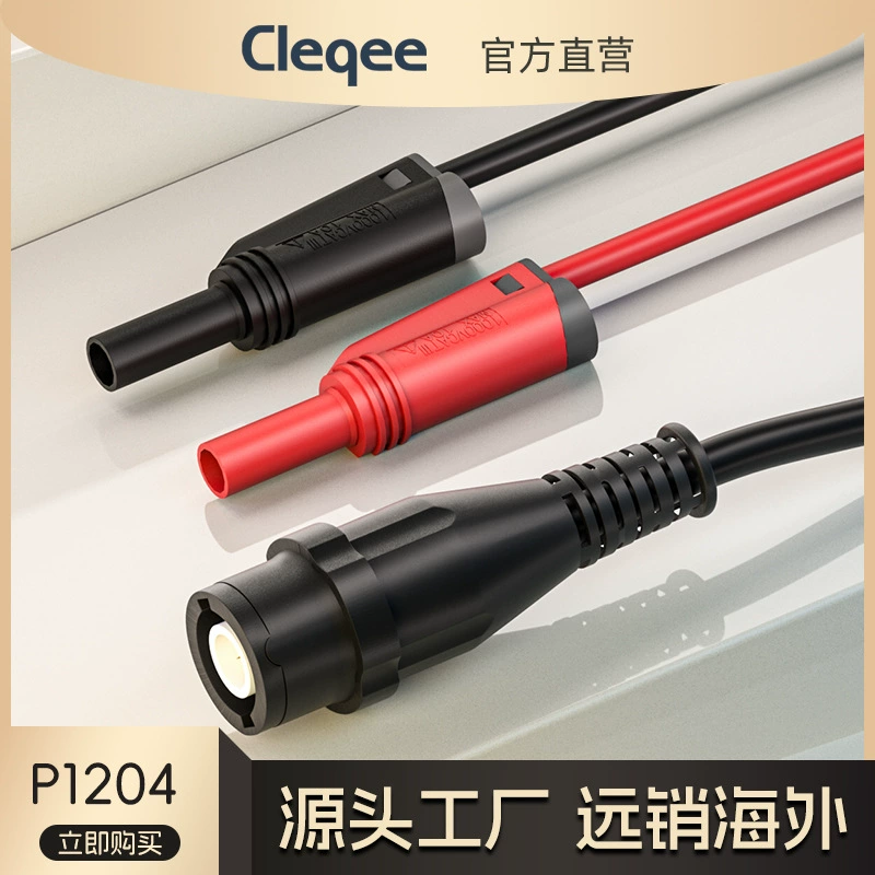 Полная линия соединения штепсельной вилки банана безопасности поворота изоляции БНК 50 коаксиальный кабель соединителя РГ58 импеданса К9 Ома