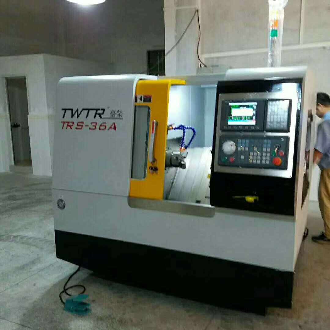 25型台荣数控斜床车 排刀数控车床