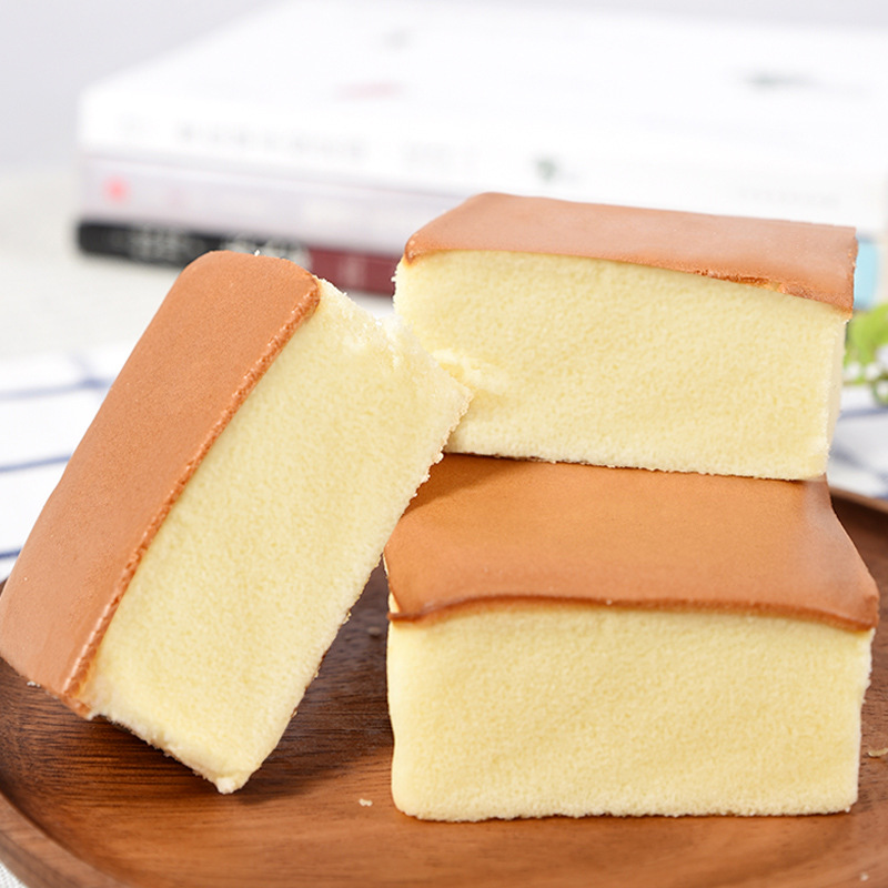 Pure cake bread breakfast food whole box steamed cake pastry snacks lazy snack healthy filling leisure snacks