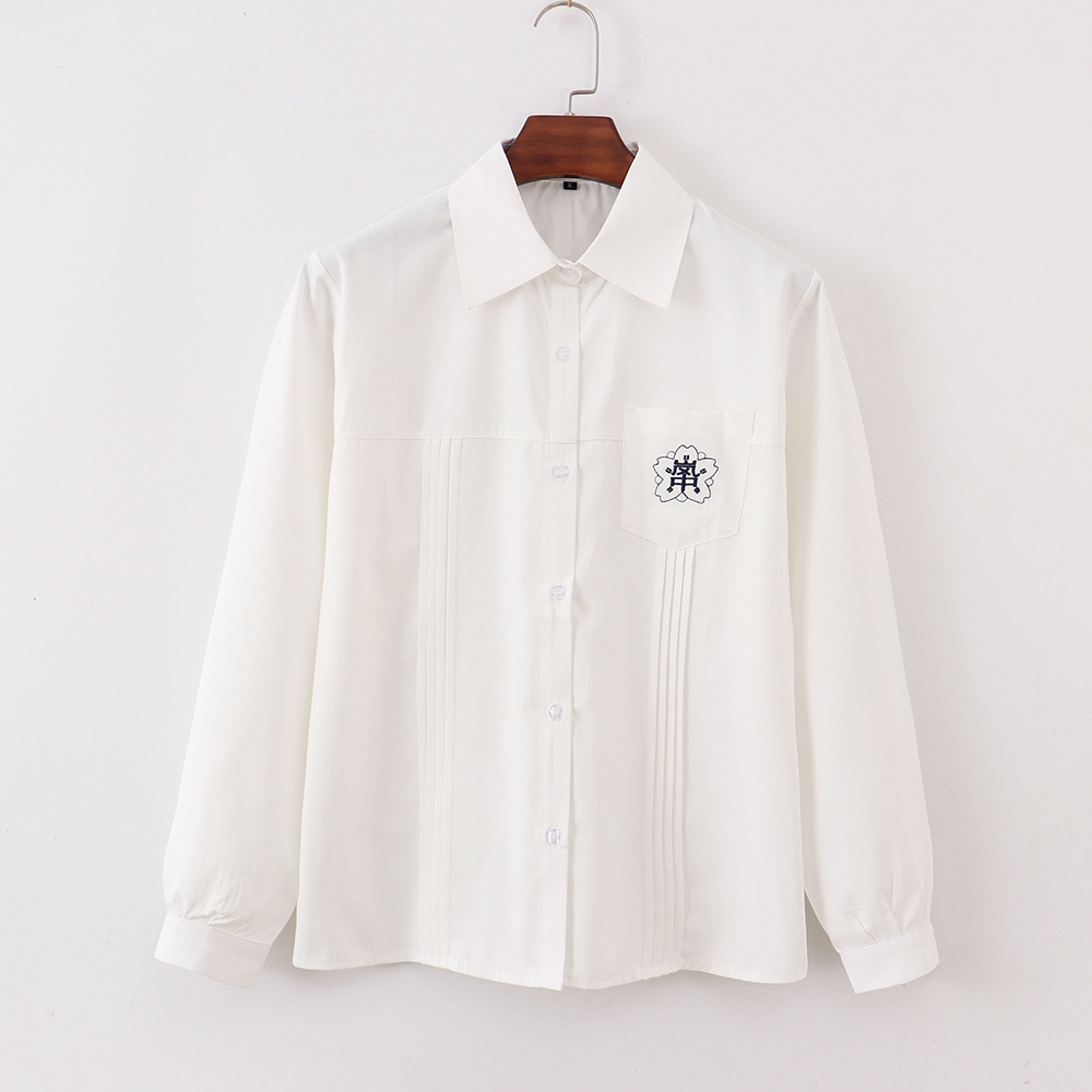 Белый лонгслив