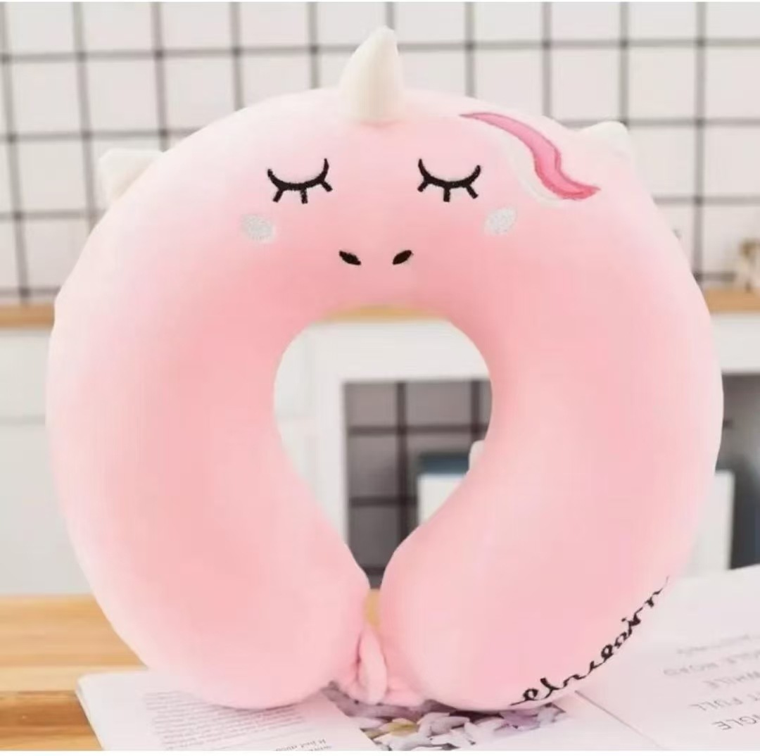 Almohada de Cuello en Forma de U de Espuma Viscoelástica para Viajes y Oficina image 18