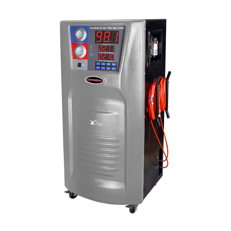 X75全自动轮胎氮气机高纯度轮胎充气机同时充四个轮胎