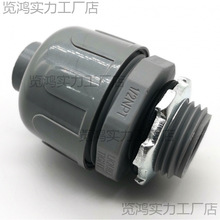 PVC����ܛ����|ֱ���^ PVC Liquid Tight Straight Connectors