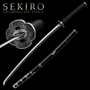 Sekiro Game Peripheral Weapon Unbreakable Blade, Tear Wedge丸, Anime Sword, Cosplay Prop, Metal Unsharpened